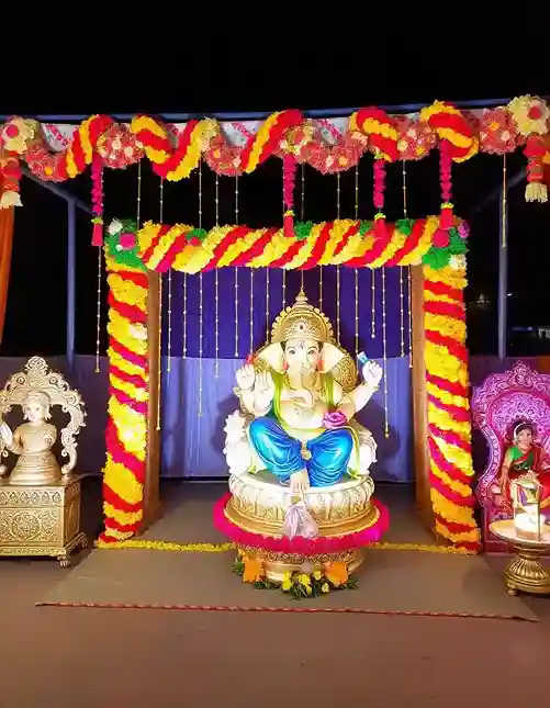 Ganesh Chaturthi Decoration